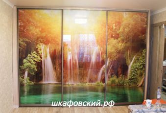 Фотопечать высокого разрешения для шкафа купе